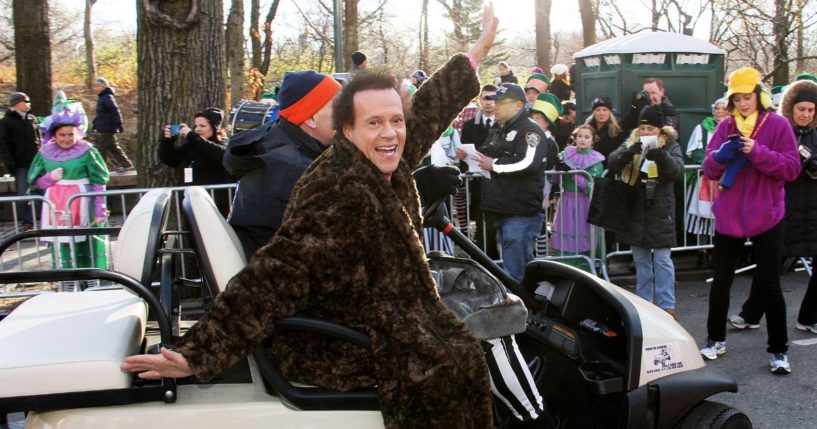 Richard Simmons attends the 87th Annual Macy's Thanksgiving Day Parade in New York City on Nov. 28, 2013.