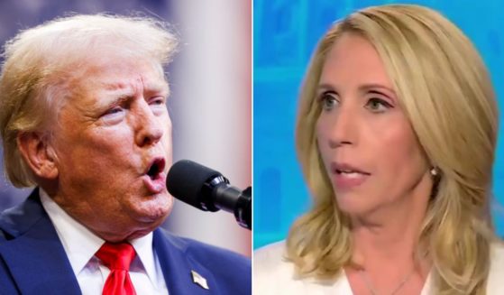 CNN's Dana Bash, right, was called out by former President Donald Trump's campaign for deceptively editing a clip from Trump's Aug. 12 interview with Elon Musk, owner of social media platform X.