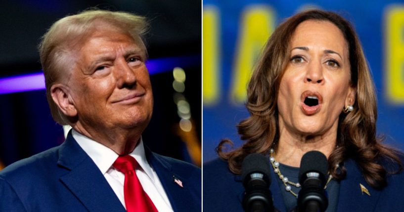 Only days after the noise died down from the Democratic National Convention, former President Donald Trump appears to be advancing in the polls as Vice President Kamala Harris slips, one model indicated Thursday.