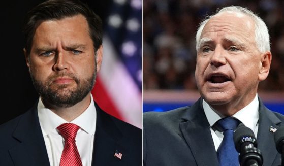 Republican Vice Presidential candidate J.D. Vance, left, had harsh words for Minnesota Gov. Tim Walz, right, who was announced Tuesday as Kamala Harris' running mate for the 2024 presidential campaign.