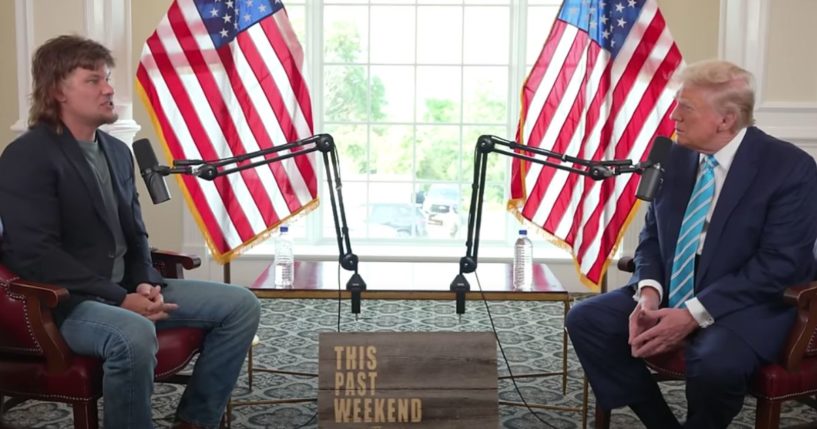 On Tuesday’s episode of “This Past Weekend with Theo Von,” former President Donald Trump discussed a variety of topics with host Theo Von, including addiction.