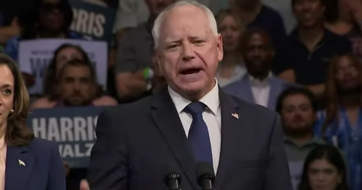 Watch the Horrified Look on Harris’ Face When Walz Makes Dirty Joke About JD Vance