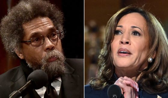 Independent presidential candidate Cornel West, left, indicated he had heard from a number of high-ranking Democratic Party leaders seeking to entice him to drop out of the race to help Vice President Kamala Harris.