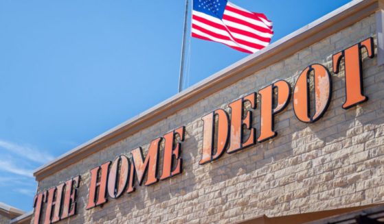 The Home Depot store is seen on Feb. 20, 2024 in Austin, Texas. A Fox News story highlighted the company's alleged ties to a wildly progressive social program.