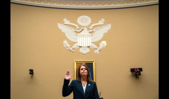 United States Secret Service Director Kimberly Cheatle is sworn in before testifying before the House Oversight and Accountability Committee during a hearing at the Rayburn House Office Building on July 22, 2024 in Washington, DC.