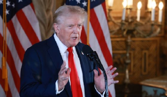 Former President Donald Trump, pictured speaking during an Aug. 8 news conference.