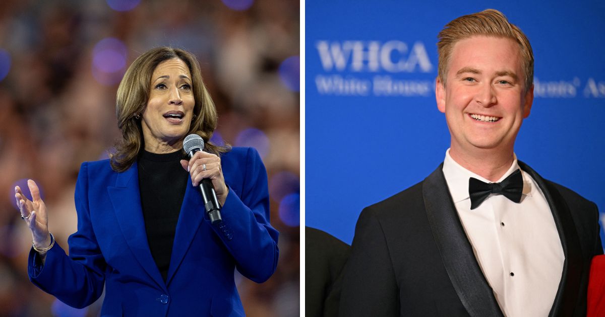 Kamala Deploys Signature Cackle When Doocy Asks for Fox Interview – But Her Followup Quip Raises Eyebrows