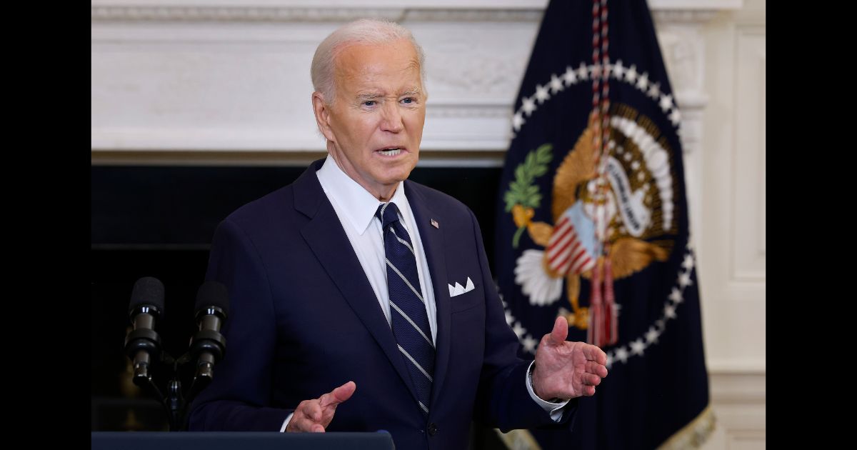 U.S. President Joe Biden answers reporters' questions after announcing the release of prisoners freed by Russia, including Wall Street Journal Reporter Evan Gershkovich and Paul Whelan, in the East Room at the White House on August 1, 2024 in Washington, DC.