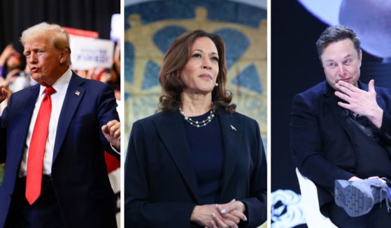 (L) Republican presidential nominee, former U.S. President Donald Trump walks toward the stage to speak at a rally at the Brick Breeden Fieldhouse at Montana State University on August 9, 2024 in Bozeman, Montana. (C) Democratic presidential candidate U.S. Vice President Kamala Harris waits to speak at a campaign rally at United Auto Workers Local 900 on August 8, 2024 in Wayne, Michigan. (R) Elon Musk attends 'Exploring the New Frontiers of Innovation: Mark Read in Conversation with Elon Musk' session during the Cannes Lions International Festival Of Creativity 2024 - Day Three on June 19, 2024 in Cannes, France.