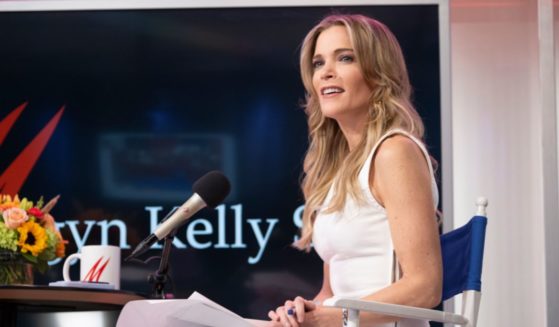 Megyn Kelly is seen on" The Megyn Kelly Show" at the SiriusXM Studios in New York City.on May 20.