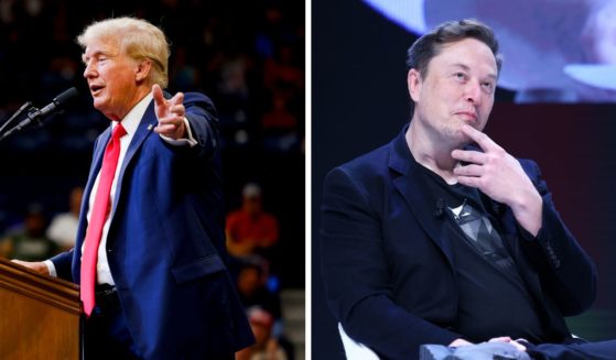 (L) Republican presidential nominee, former U.S. President Donald Trump speaks at a rally at the Brick Breeden Fieldhouse at Montana State University on August 9, 2024 in Bozeman, Montana. (R) Elon Musk attends 'Exploring the New Frontiers of Innovation: Mark Read in Conversation with Elon Musk' session during the Cannes Lions International Festival Of Creativity 2024 - Day Three on June 19, 2024 in Cannes, France.