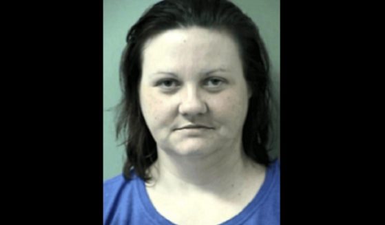 This is the police mugshot of Ilena Renae Rasmussen.