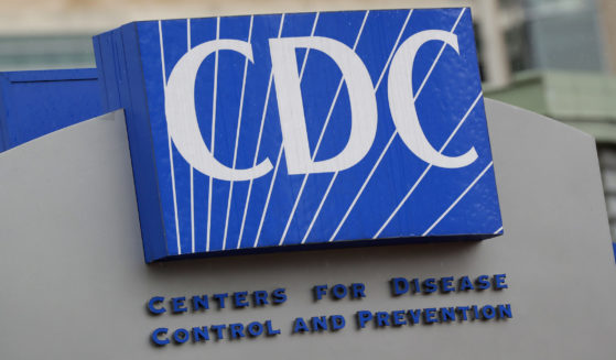 Centers for Disease Control and Prevention sign.