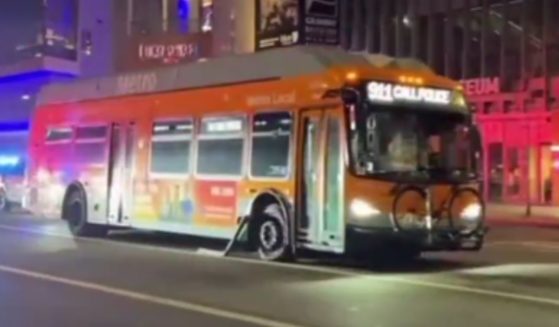 Early Wednesday morning, a bus was hijacked in Los Angeles, Calilfornia, leading to a police chase and one dead passenger.