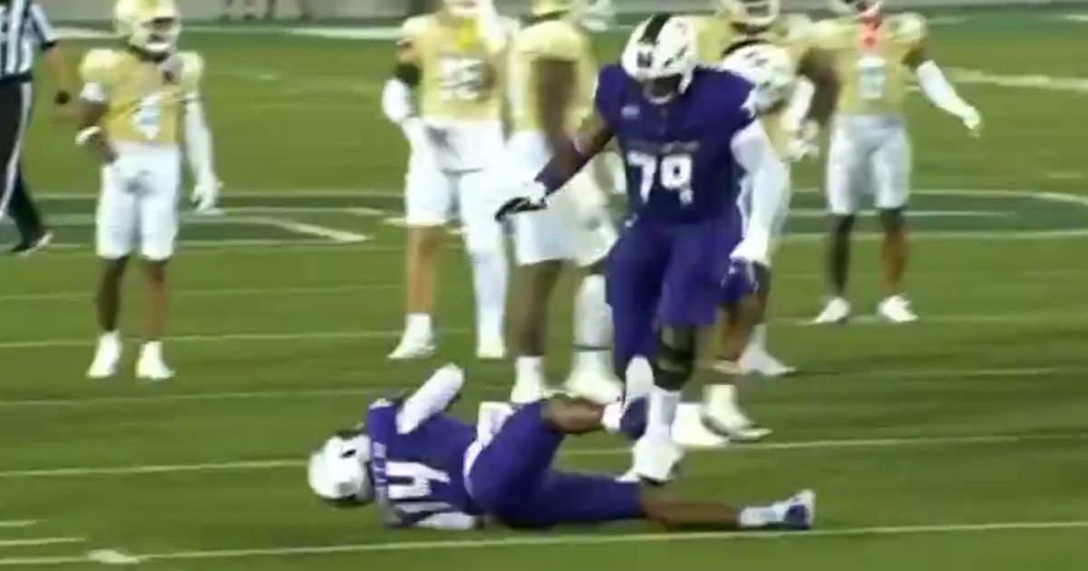 Watch: Egregious College Football ‘Flop of the Season’ Leads to Unsportsmanlike Penalty