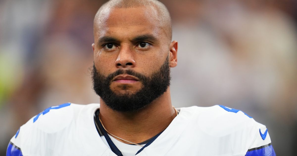 Dallas Cowboys quarterback Dak Prescott looks on before the game against the Baltimore Ravens in Arlington, Texas, on Sunday.