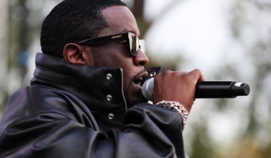 Sean "Diddy" Combs attends Howard Homecoming – Yardfest at Howard University in Washington, D.C, on Oct. 20, 2023.