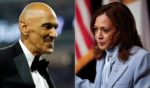 Legendary NFL coach Tony Dungy, left, dismantled Vice President Kamala Harris, right, on social media over her claims that you can keep your faith and be pro-abortion.