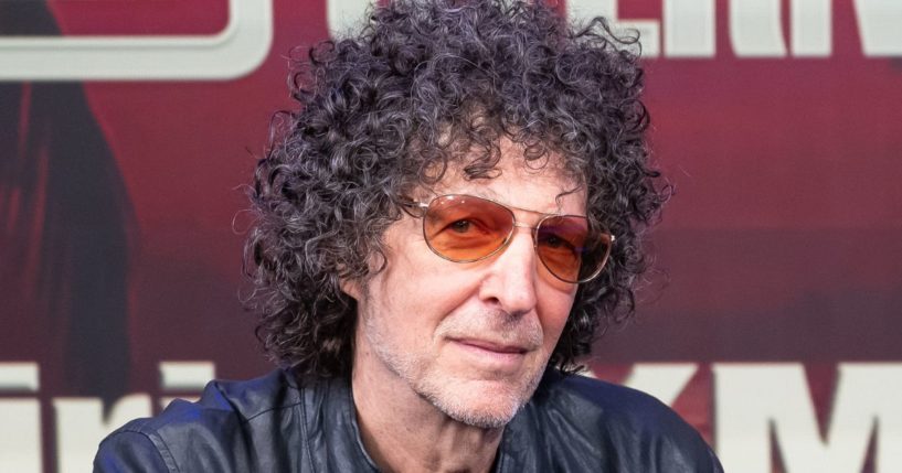 Howard Stern is pictured in Miami, Florida, on Feb. 14.