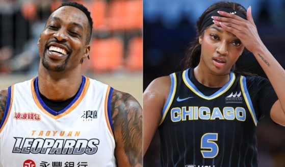 During a pick-up basketball game, Dwight Howard jokingly called another player 