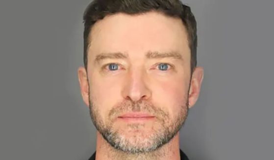 In this handout image provided by the Sag Harbor Police Department, musician Justin Timberlake is seen in a booking photo in Sag Harbor, New York, on June 18.