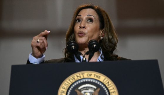 Vice President Kamala Harris speaks during a campaign rally at the International Brotherhood of Electrical Workers in Pittsburgh, Pennsylvania, on Sept. 2.