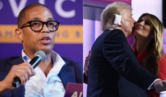 Don Lemon, left is receiving backlash for a video in which he questioned the assassination attempt of former President Donald Trump, center, and mocked former first lady Melania Trump, right.