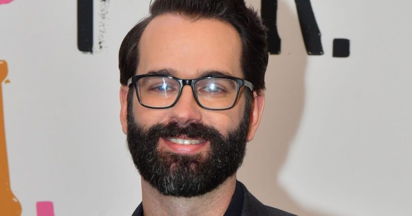 Matt Walsh arrives at "Am I Racist?" movie premiere at Regal Green Hills in Nashville, Tennessee, on Sept. 9.