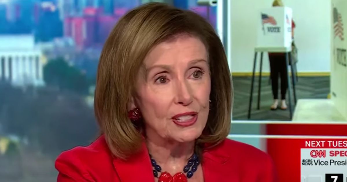 Nancy Pelosi Throws a Fit Live on CNN Over Trump Coverage: ‘Why Would You Even Cover That?’