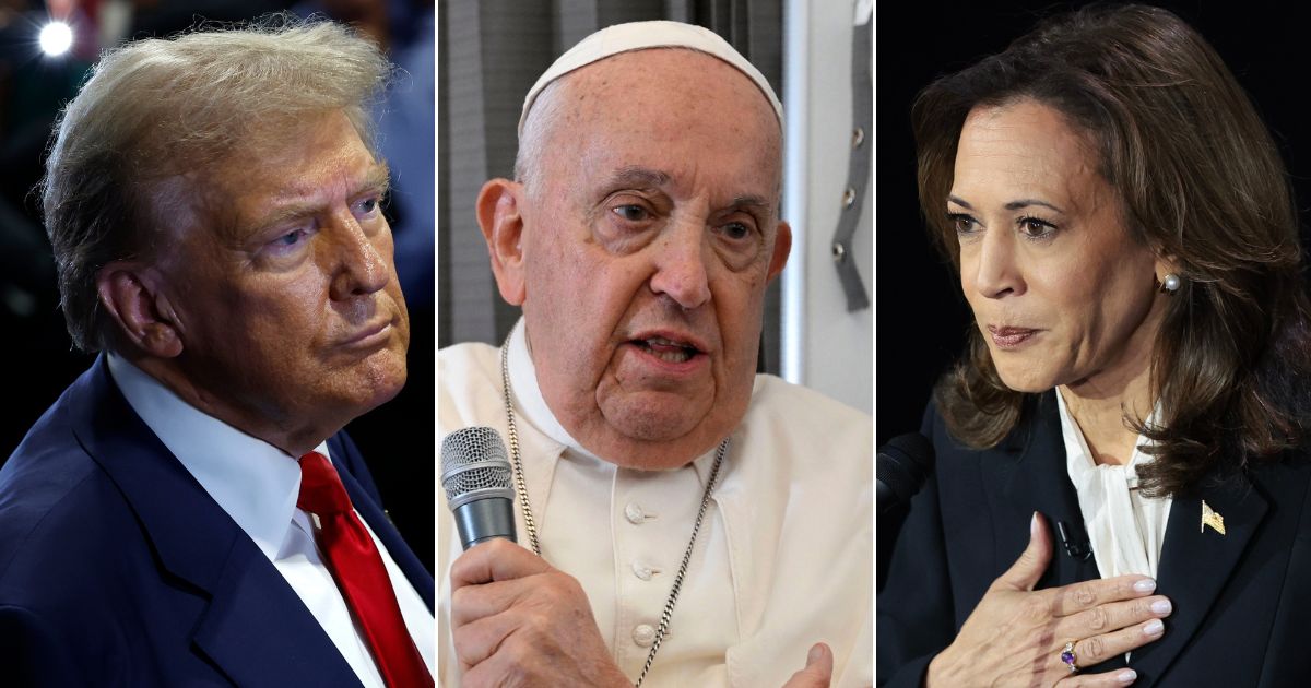 Pope Francis Weighs In on Trump-Harris Race with Damning Words That May Give Voters a Lot to Think About