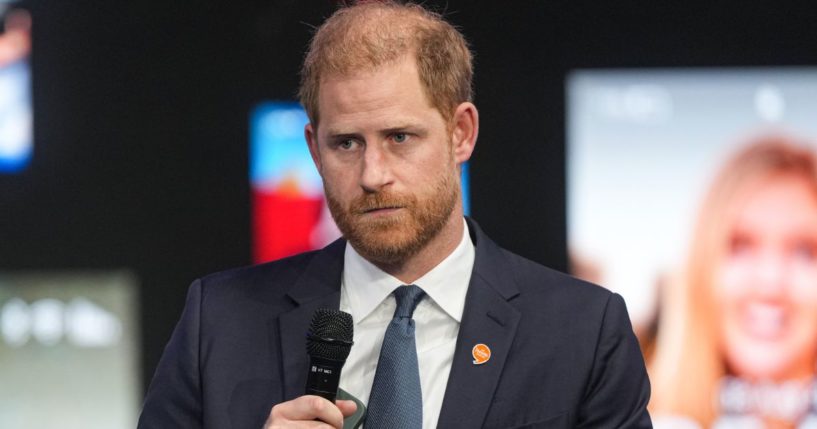 Prince Harry, Duke of Sussex, attends the Clinton Global Initiative 2024 Annual Meeting in New York City on Monday.