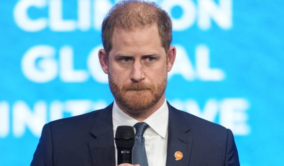 Prince Harry, Duke of Sussex, attends the Clinton Global Initiative 2024 Annual Meeting in New York City on Tuesday.