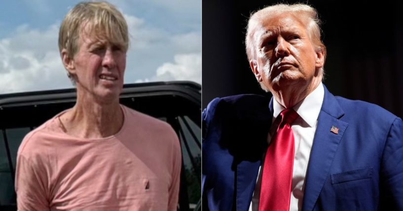 A whistleblower report claims that the Secret Service was aware of vulnerabilities at Trump International Gold Club in West Palm Beach, Florida, so Ryan Routh, left, accused would-be assassin, should never have been close enough to target former President Donald Trump, right.