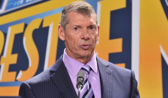 Vince McMahon attends a press conference to announce that WWE Wrestlemania 29 will be held at MetLife Stadium in 2013 in East Rutherford, New Jersey, on Feb. 16, 2012.