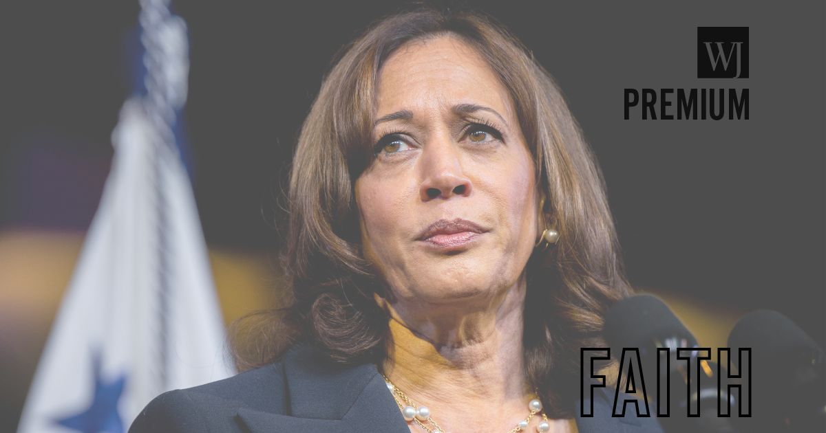 Vice President Kamala Harris speaks at the National Baptist Convention in Houston, Texas, on Sept. 8, 2022.