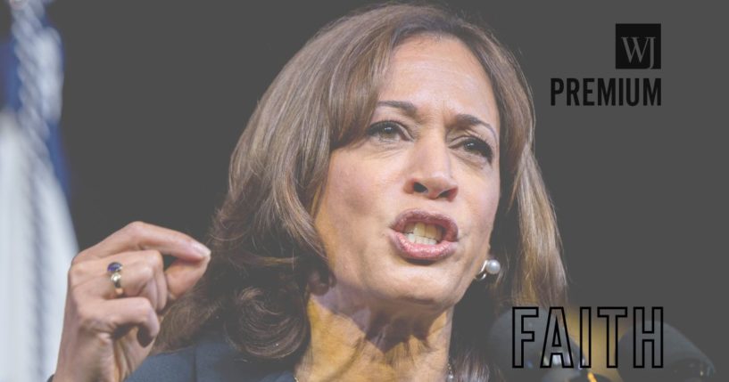 Vice President Kamala Harris speaks at the National Baptist Convention in Houston, Texas, on Sept. 8, 2022.