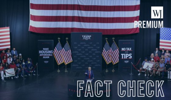 Former President Donald Trump speaks at a campaign rally in Tucson, Arizona, on Sept. 12.