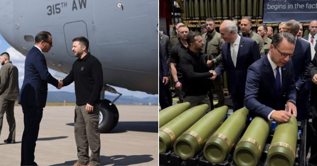 Biden-Harris Admin Accused of ‘Impeachable Offense’ as Zelenskyy Is Flown to Battleground State on Air Force Jet