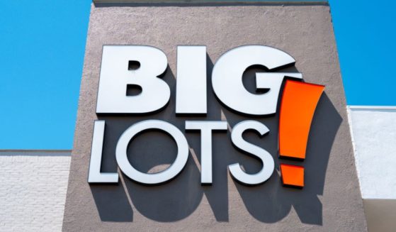 The sign for Big Lots is displayed outside its store on September 9, 2024 in Austin, Texas.