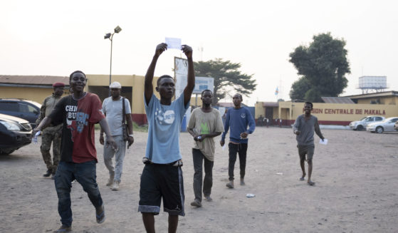 Prisoners released in the Congo.