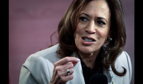 Democratic presidential nominee, U.S. Vice President Kamala Harris answers questions during a moderated conversation with members of the National Association of Black Journalists hosted by WHYY September 17, 2024 in Philadelphia, Pennsylvania.