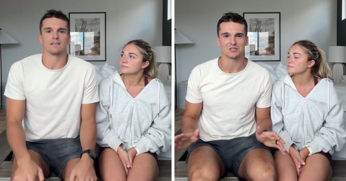 These Instagram screen shots show Matt and Abby Howard, social media influencer parents, who are accused of leaving their children unattended on a cruise ship.