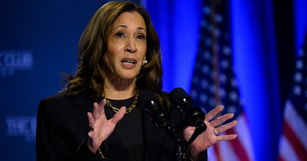 Vice President Kamala Harris, pictured Wednesday speaking at Cargegie Mellon University in Pittsburgh.