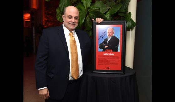 Inductee Mark Levin appears backstage during Radio Hall Of Fame 2018 Induction Ceremony at Guastavino's on November 15, 2018 in New York City.