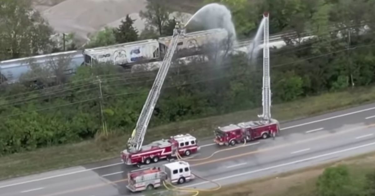 Train Leaks Hazardous Chemicals in Ohio, Forcing Evacuations and Road Closures