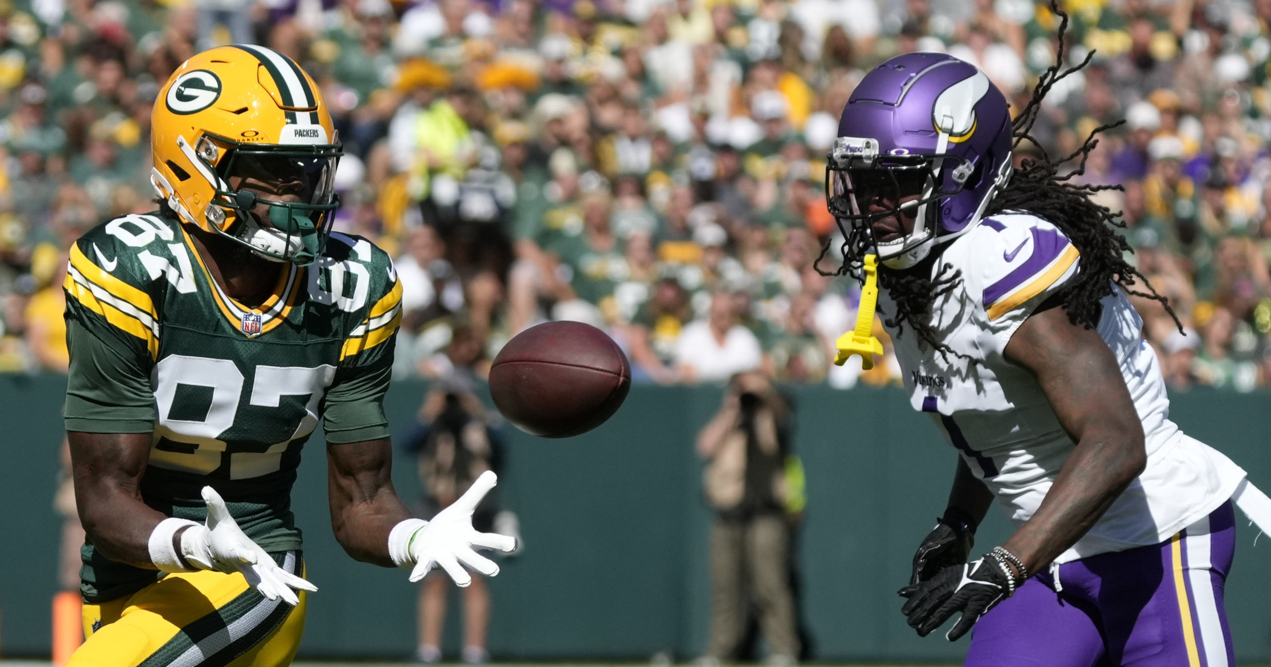 NFL game, AP photo.