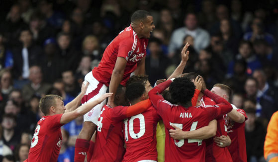 Nottingham Forest soccer team.