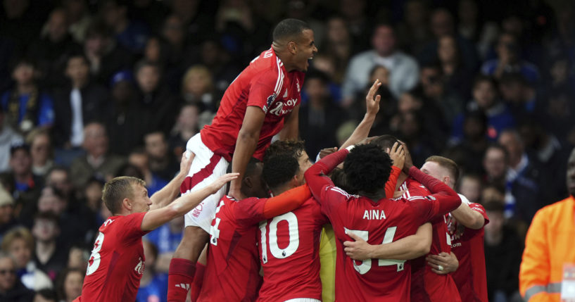 Nottingham Forest soccer team.