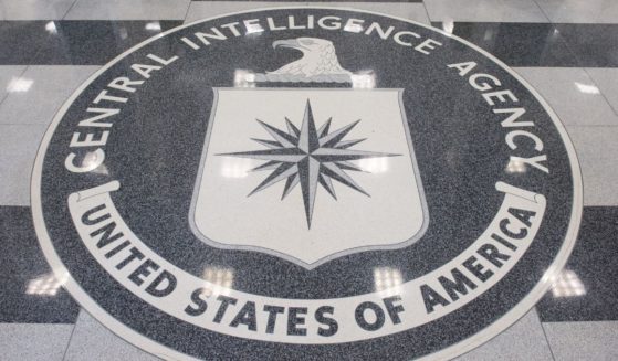 The Central Intelligence Agency seal is displayed in the lobby of CIA Headquarters in Langley, Virginia, on Aug. 14, 2008.