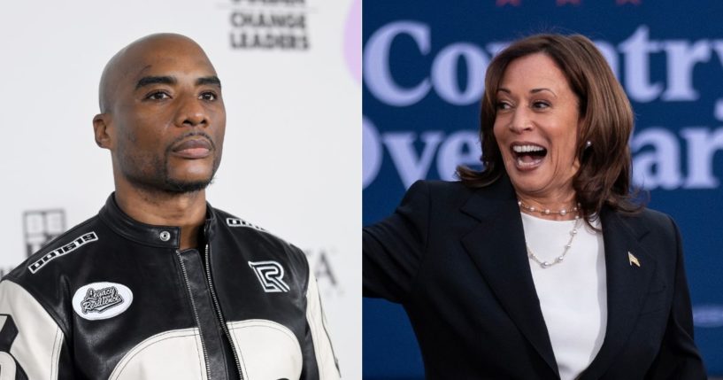 Radio personality "Charlamagne Tha God" discussed how much more the Trump-Vance campaign resonates with voters than the campaign of Vice President Kamala Harris, right.